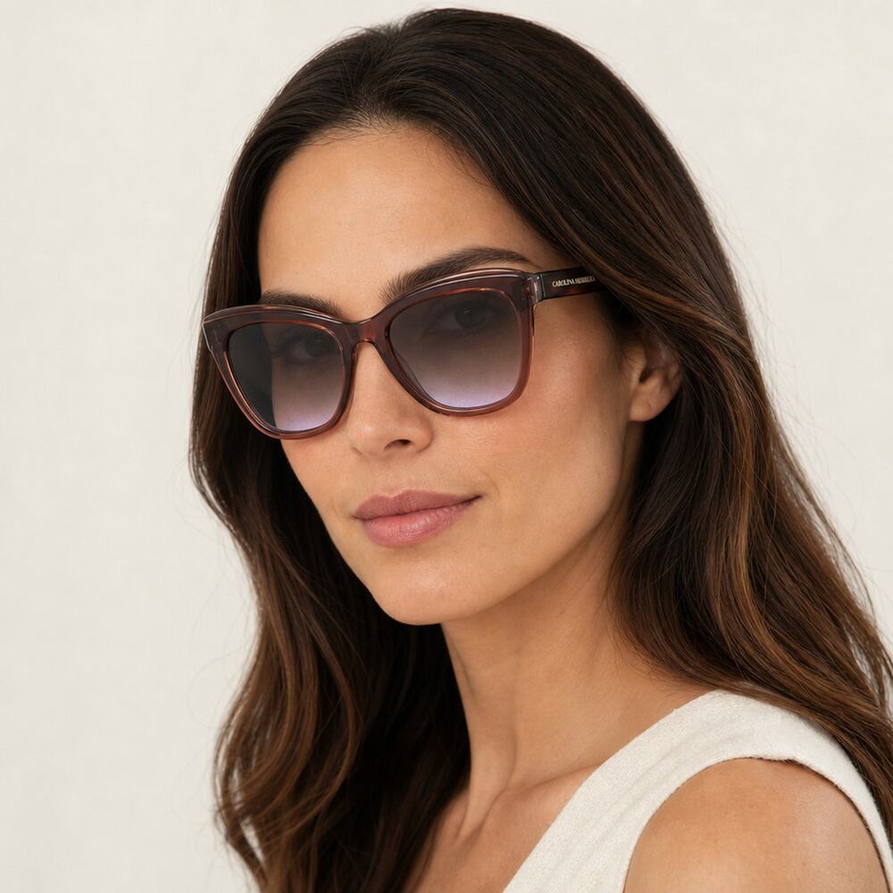 NEW Carolina Herrera HER 0188/S 0NUXQR Brown Sunglasses authentic